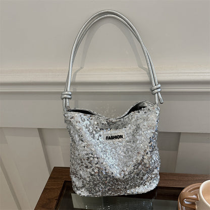 Daily Solid Sequins Bags